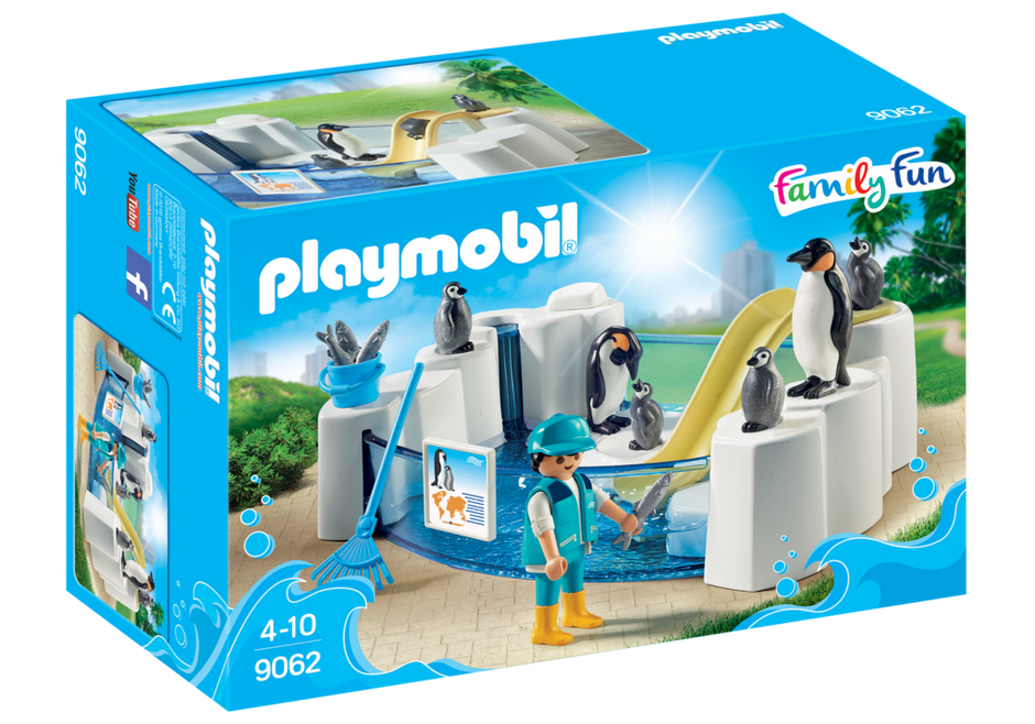 playmobil penguin pool